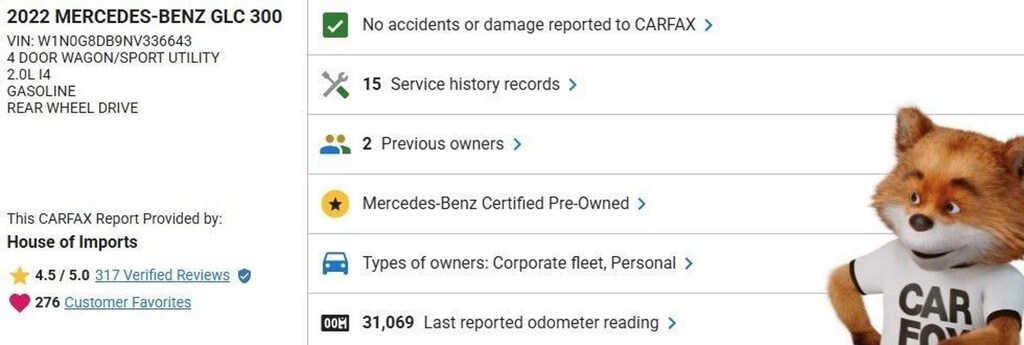 Certified 2022 Mercedes-Benz GLC SUV