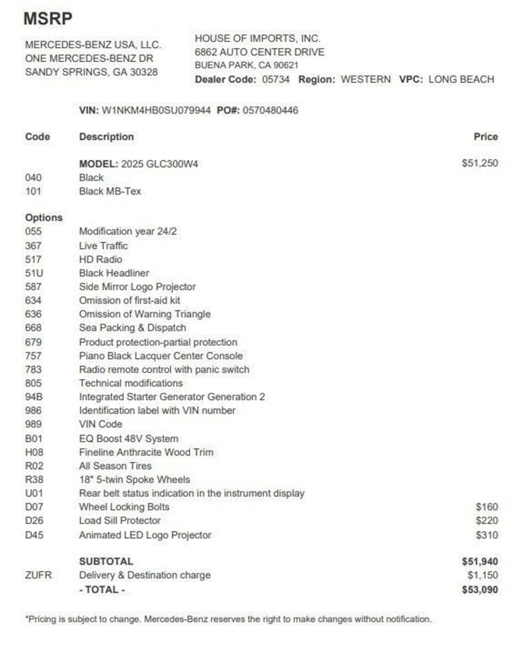 Certified 2025 Mercedes-Benz GLC 4MATIC SUV