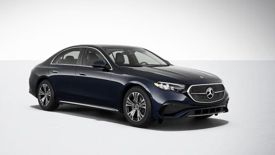 Mercedes-Benz E-Class in Nautical Blue Metallic