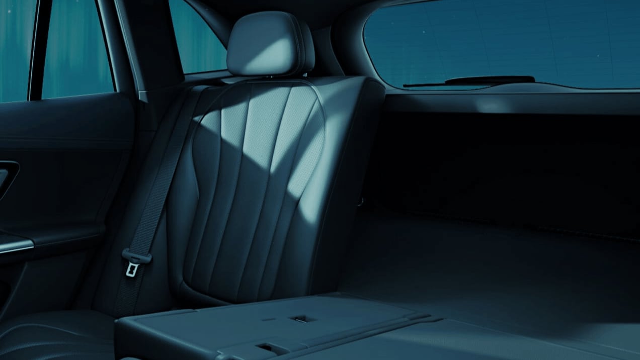 Interior of Mercedes-Benz EQE SUV