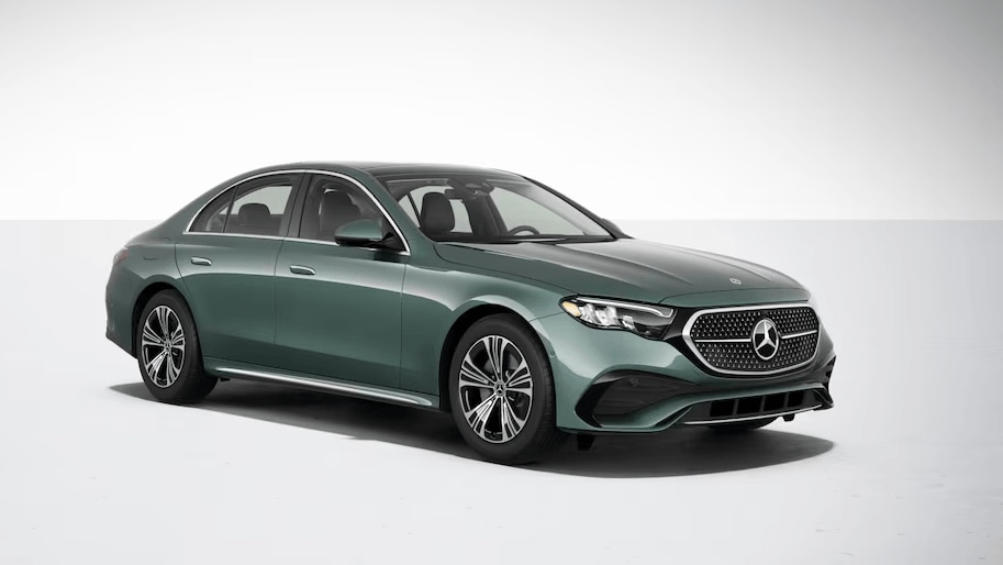 Mercedes-Benz E-Class in Verde Silver Metallic