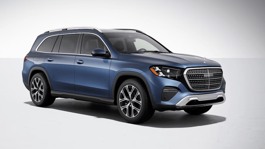 Mercedes-Benz GLS in Twilight Blue Metallic