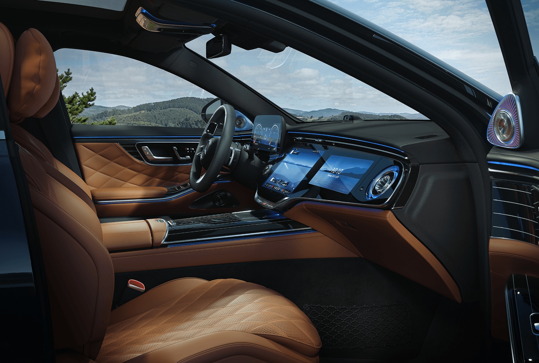 Interior of Mercedes-Benz S-Class