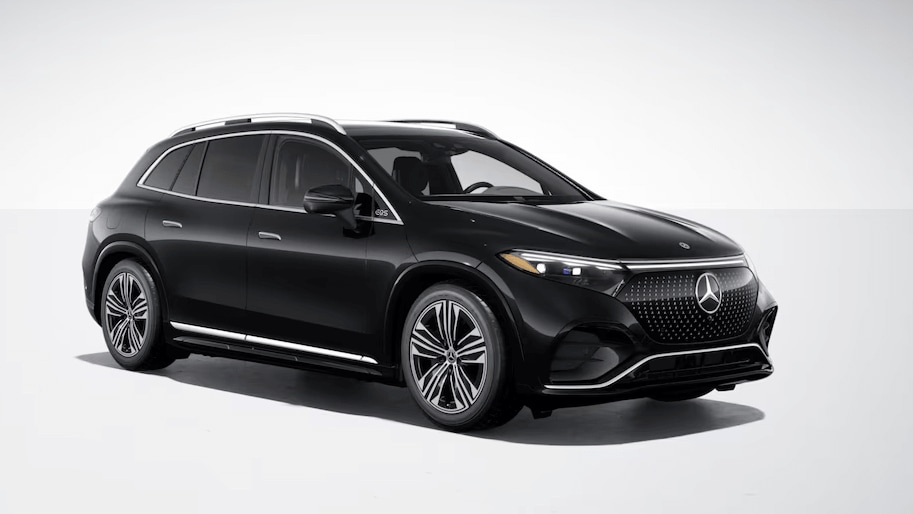 Mercedes-Benz EQS SUV in Obsidian Black Metallic
