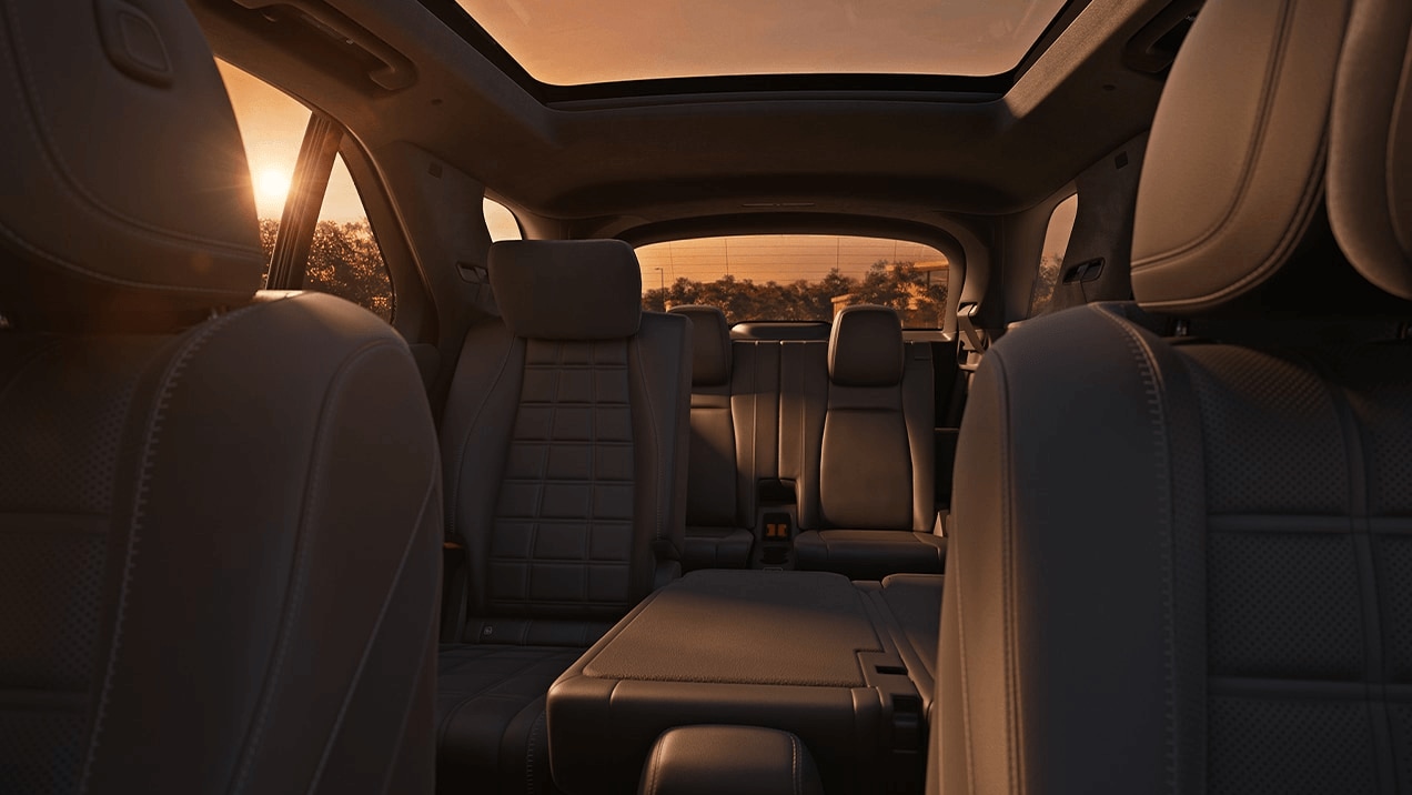 Interior of Mercedes-Benz GLE SUV