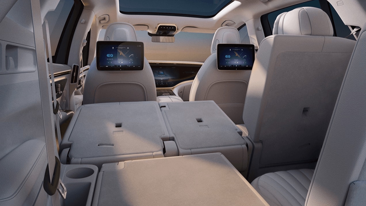 Interior of Mercedes-Benz EQS SUV