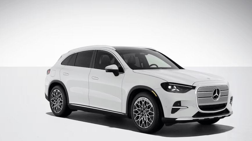 Mercedes-Benz GLC GLC 400 4MATIC® Electric SUV in Polar White