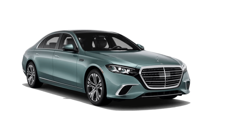 Mercedes-Benz S-Class in Verde Silver Metallic