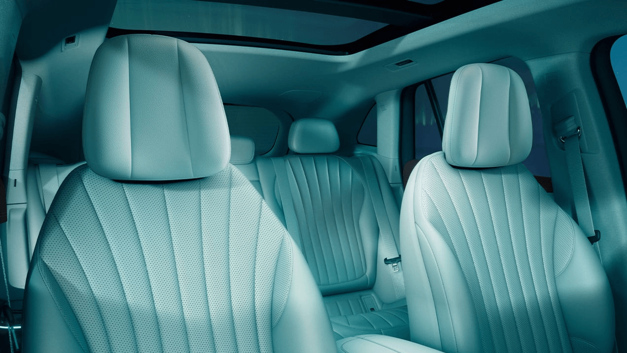 Interior of Mercedes-Benz EQE SUV
