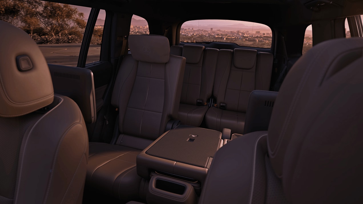 Interior of Mercedes-Benz GLS SUV