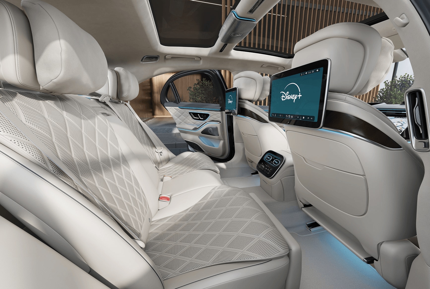 Interior of Mercedes-Benz S-Class
