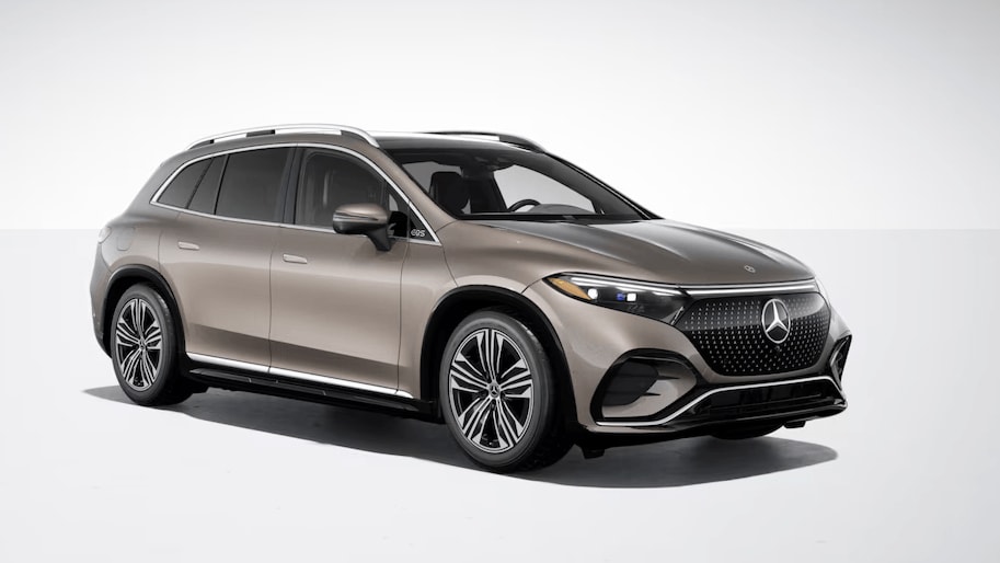 Mercedes-Benz EQS SUV in Sonoran Brown Metallic