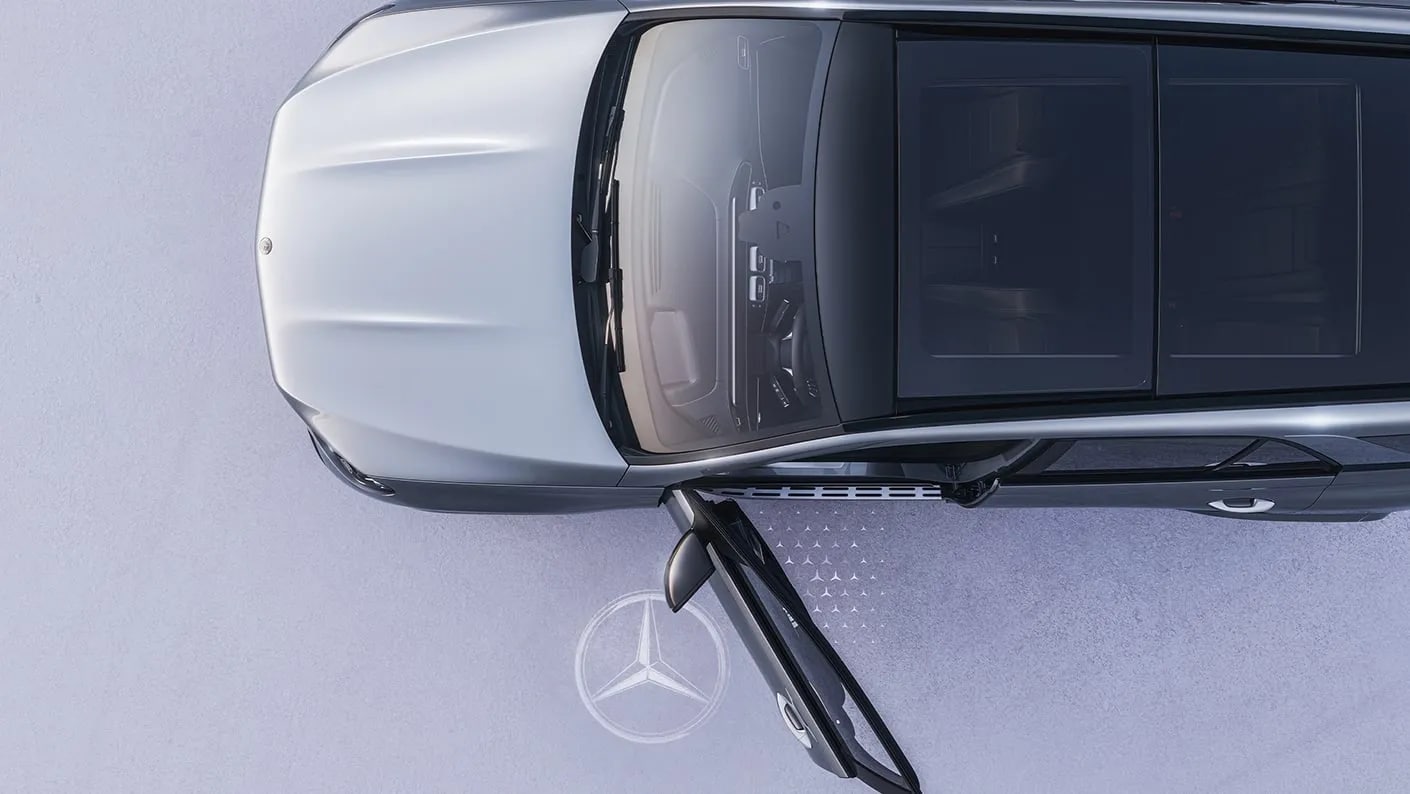 Exterior shot of Mercedes-Benz GLE