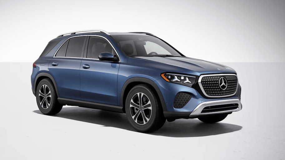 Mercedes-Benz GLE in Twilight Blue Metallic