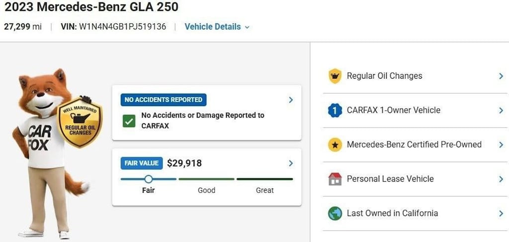 Certified 2023 Mercedes-Benz GLA SUV
