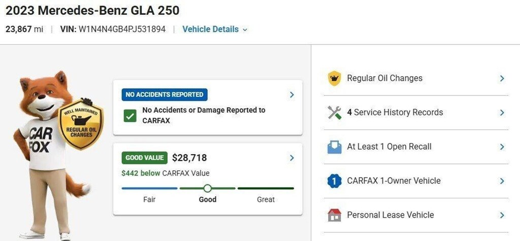 Used 2023 Mercedes-Benz GLA SUV
