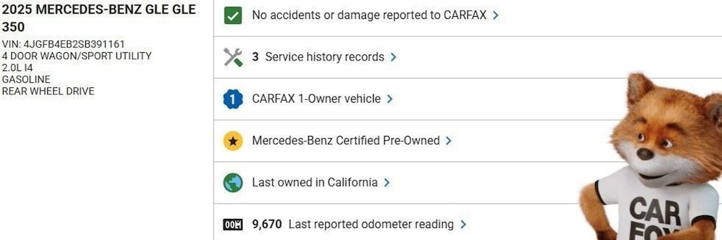 Certified 2025 Mercedes-Benz GLE  SUV
