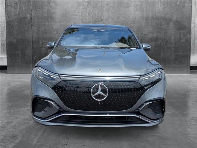 Certified 2023 Mercedes-Benz EQS SUV Base with VIN 4JGDM4EB1PA021043 for sale in Buena Park, CA