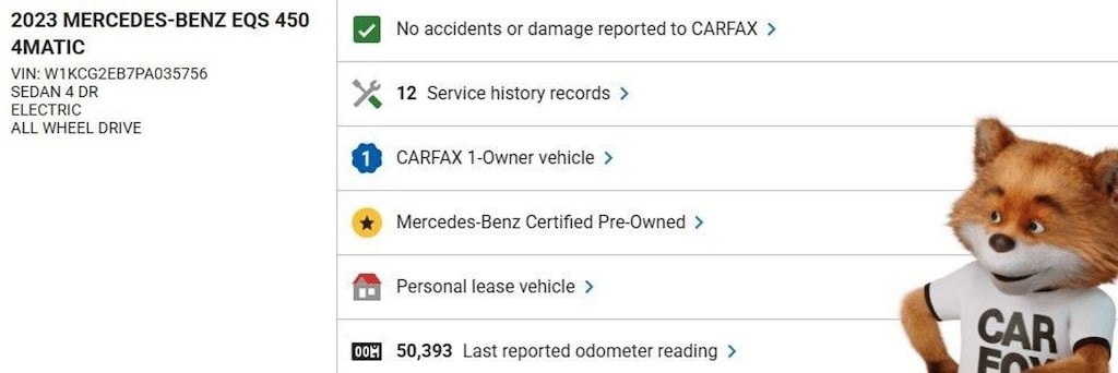 Certified 2023 Mercedes-Benz EQS 4MATIC Sedan