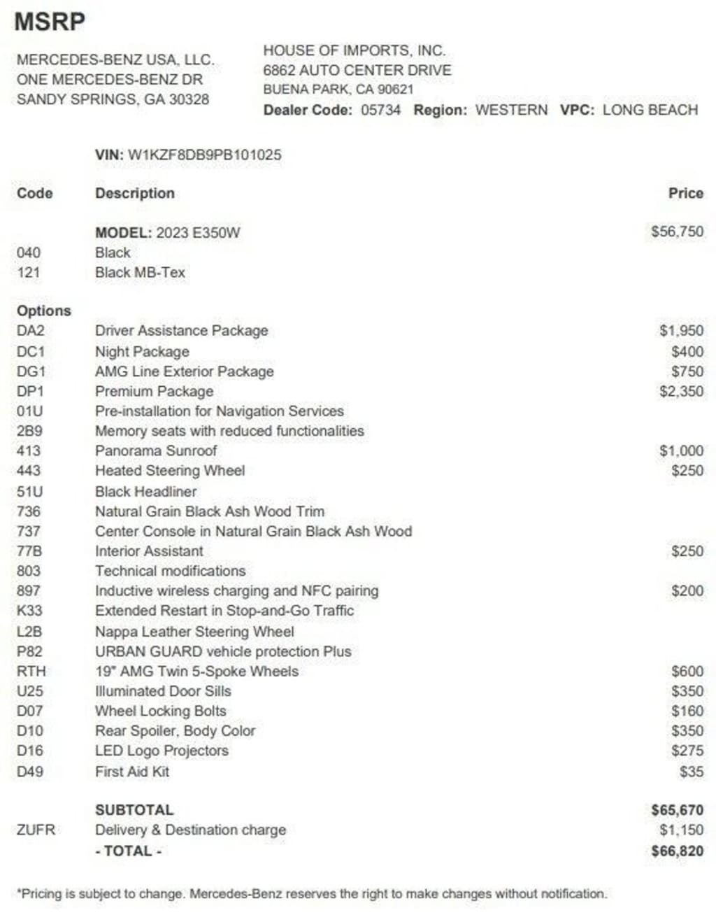 Certified 2023 Mercedes-Benz E-Class E 350 Sedan