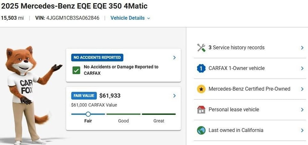 Certified 2025 Mercedes-Benz EQE 4MATIC SUV