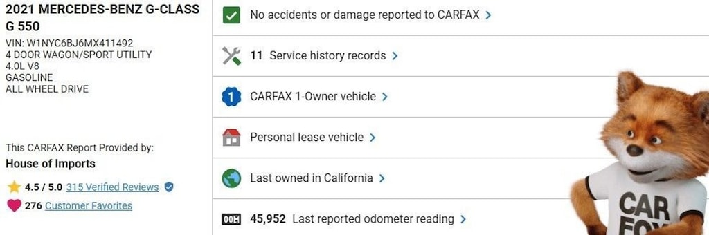 Certified 2021 Mercedes-Benz G-Class G 550 SUV
