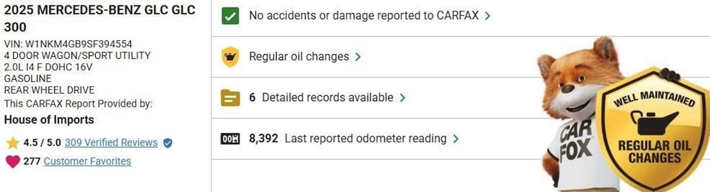 Certified 2025 Mercedes-Benz GLC SUV