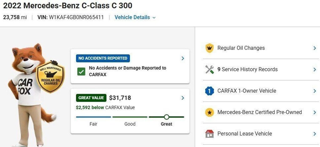 Used 2022 Mercedes-Benz C-Class C 300 Sedan