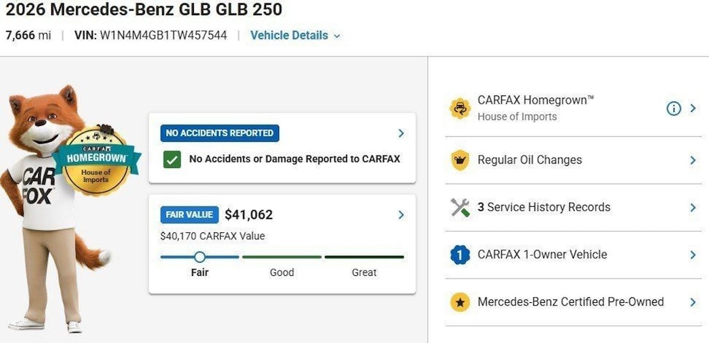 Used 2026 Mercedes-Benz GLB SUV