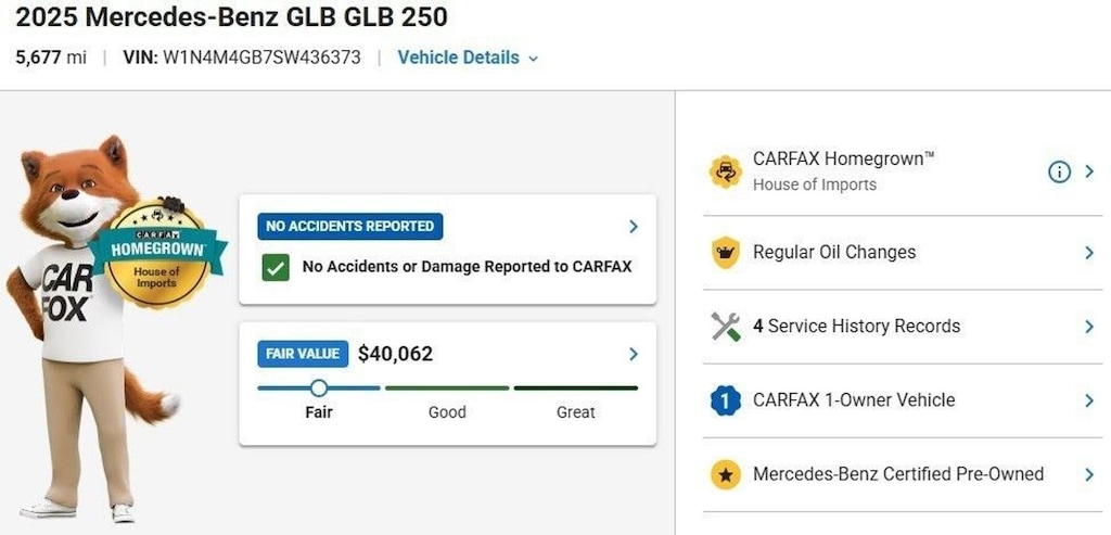 Used 2025 Mercedes-Benz GLB SUV