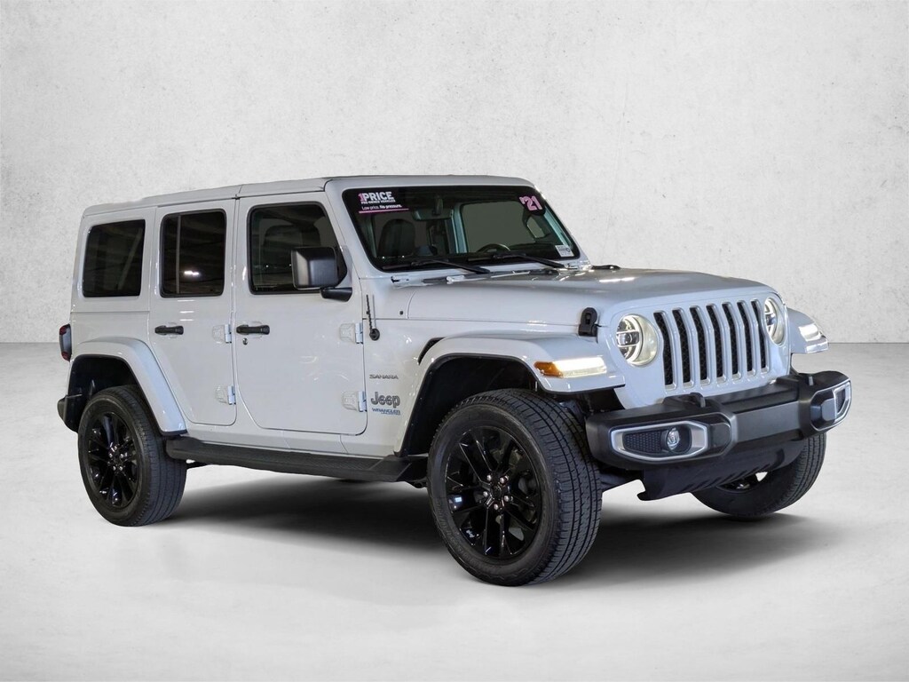 Used 2021 Jeep Wrangler 4xe Sahara SUV
