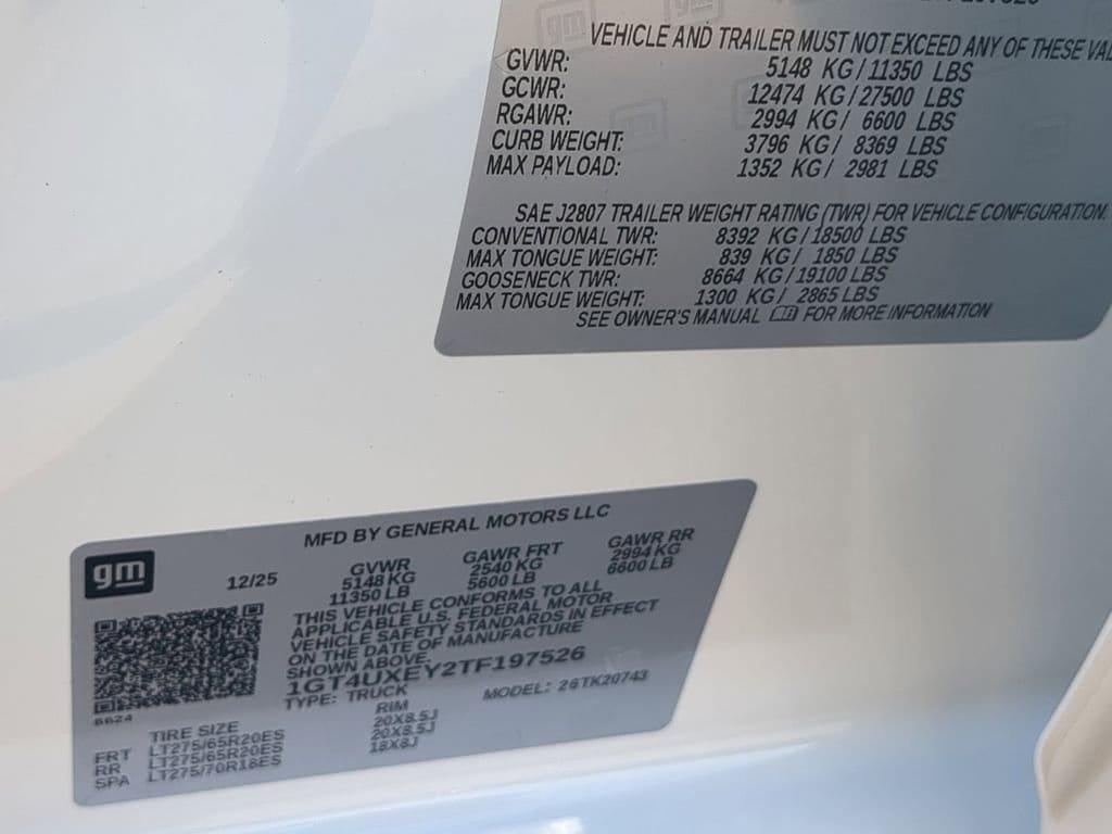 2026 GMC Sierra 2500HD Denali Ultimate - Photo 34