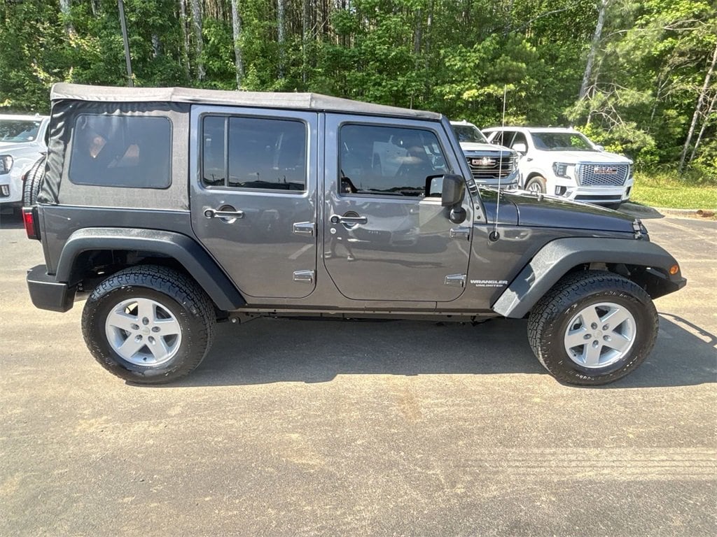 Used 2017 Jeep Wrangler Unlimited Sport S with VIN 1C4BJWDG4HL742363 for sale in Albertville, AL