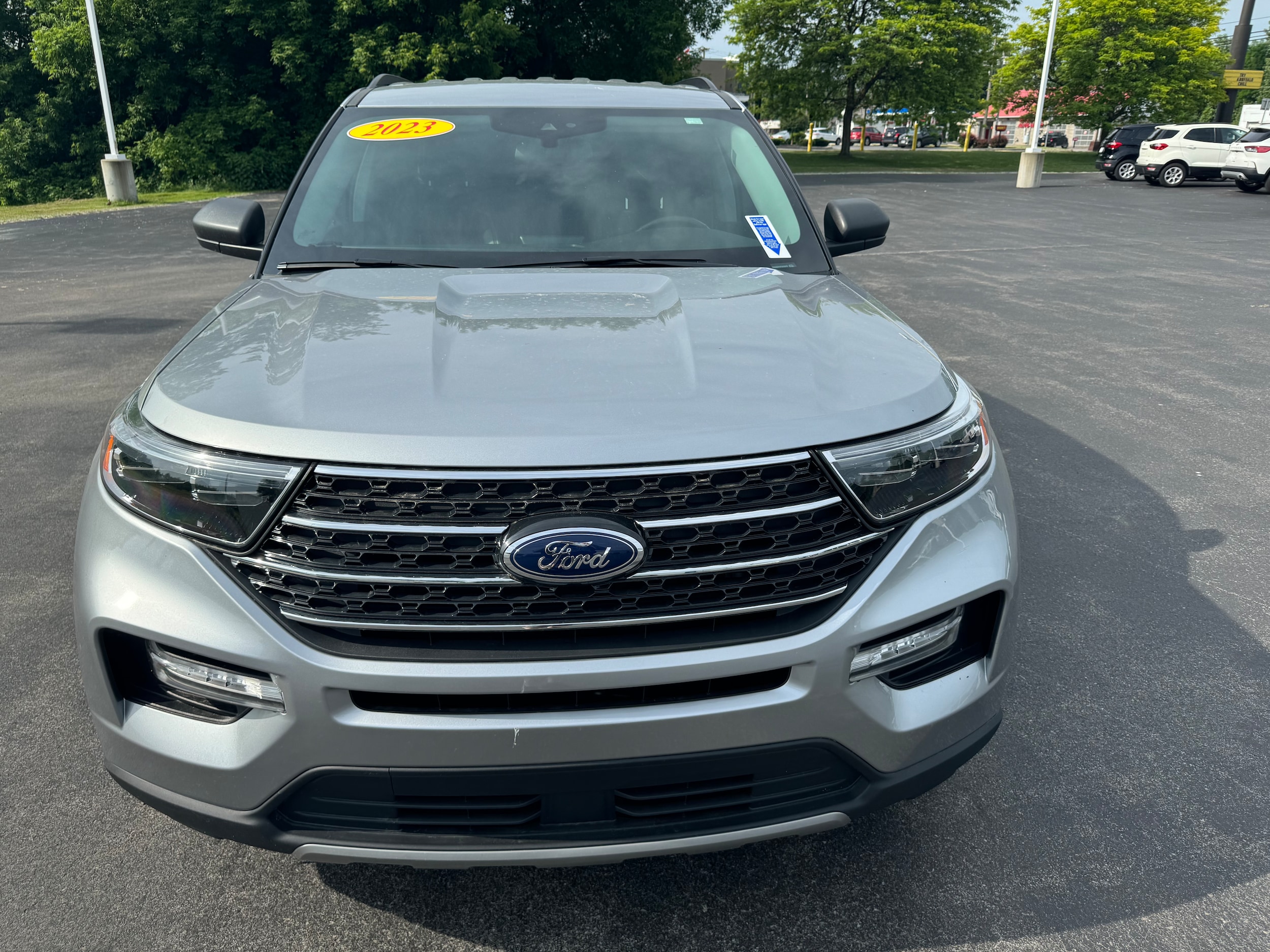 Used 2023 Ford Explorer XLT with VIN 1FMSK8DH5PGA55879 for sale in Lockport, NY