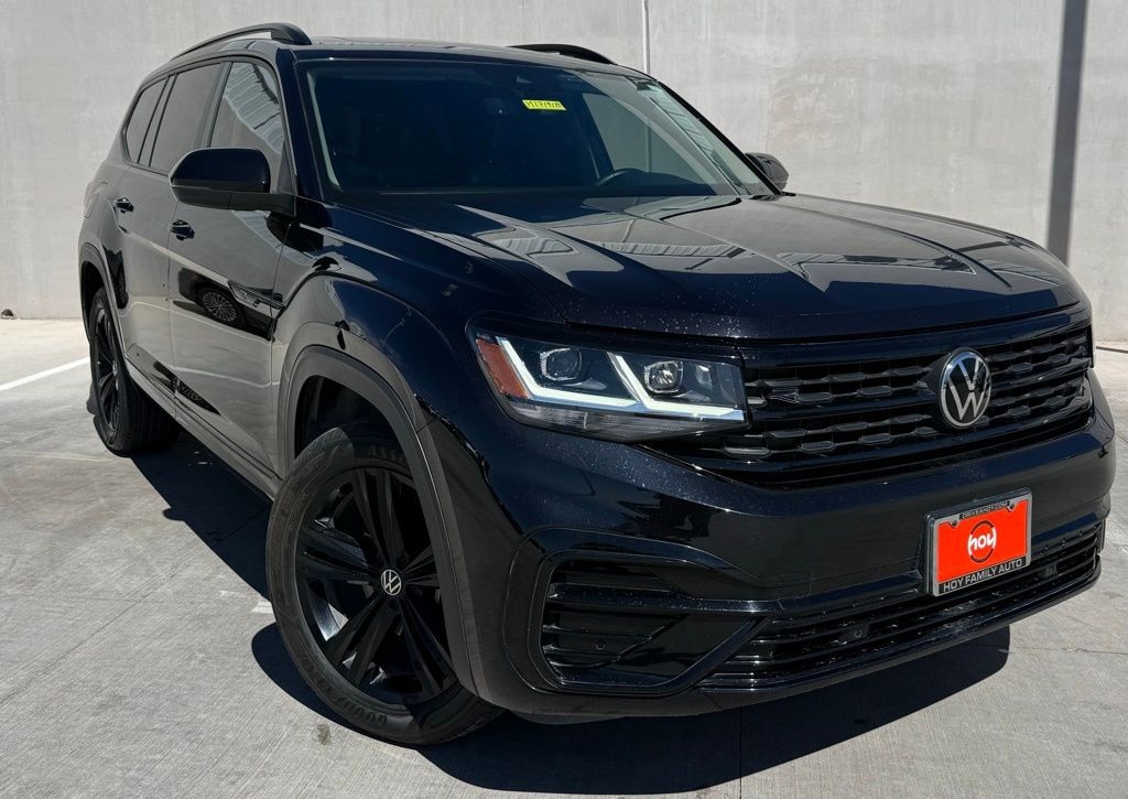 Certified 2023 Volkswagen Atlas 3.6L V6 SEL R-Line Black SUV
