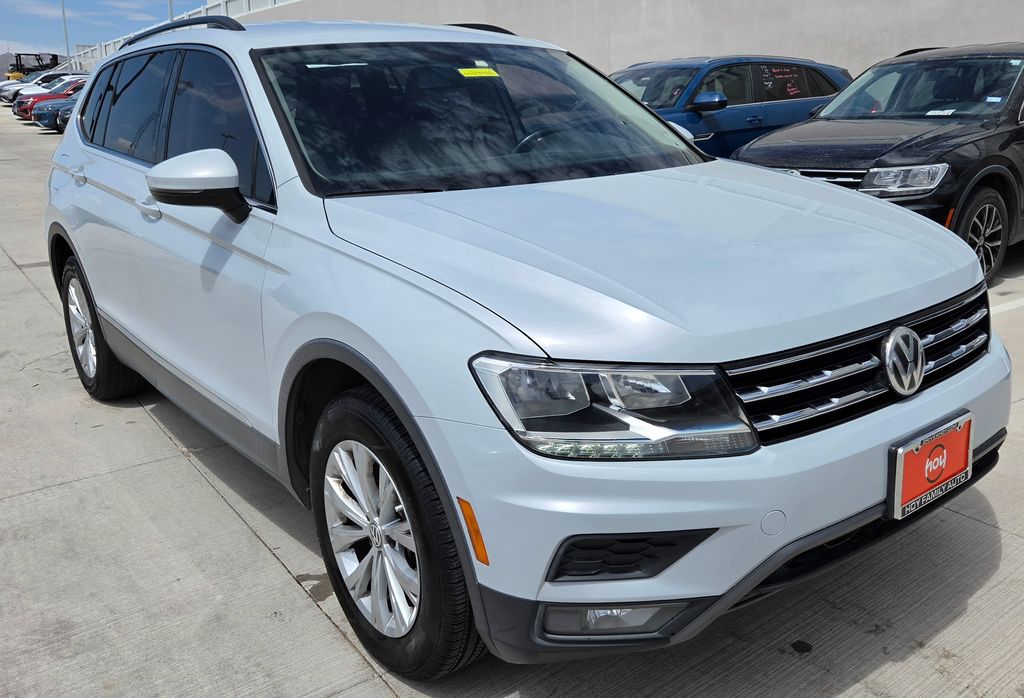 Used 2018 Volkswagen Tiguan SE with VIN 3VV3B7AX9JM001112 for sale in El Paso, TX