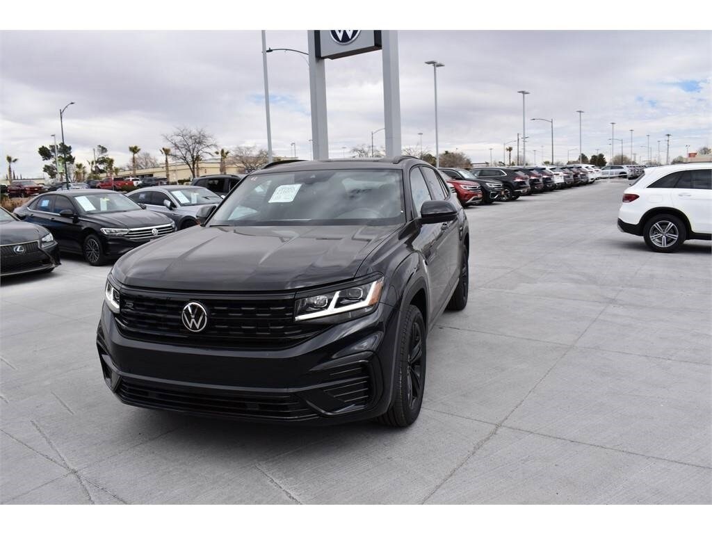 New 2023 Volkswagen Atlas Cross Sport 3.6L V6 SEL R-Line Black SUV