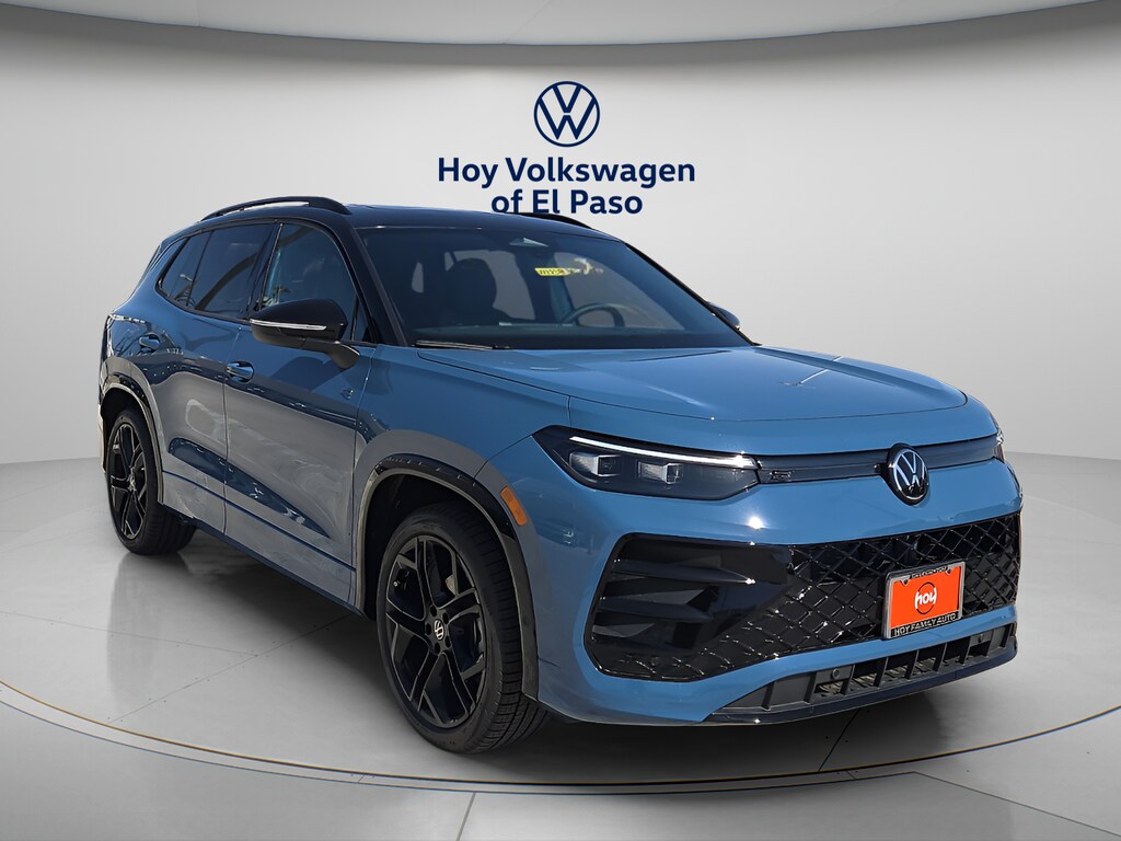New 2026 Volkswagen Tiguan 2.0T SE R-Line Black SUV