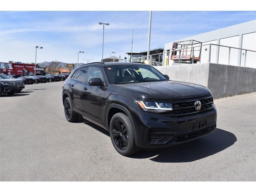 New 2023 Volkswagen Atlas Cross Sport 2.0T SEL R-Line Black SUV