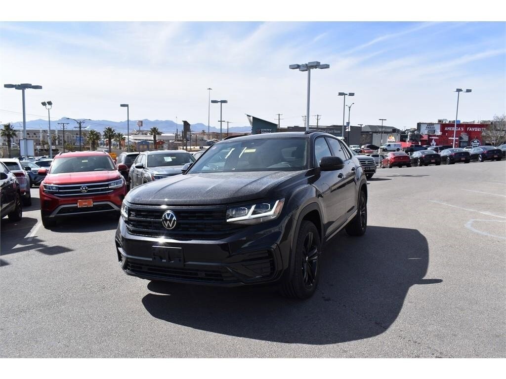 New 2023 Volkswagen Atlas Cross Sport 2.0T SEL R-Line Black SUV