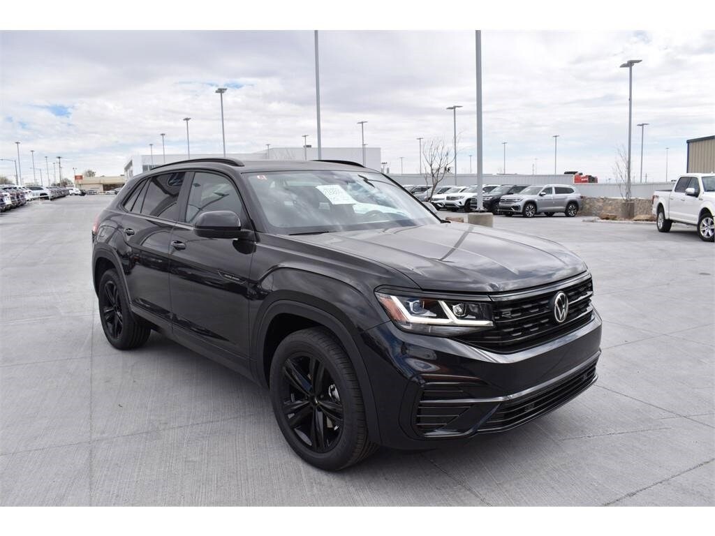 New 2023 Volkswagen Atlas Cross Sport 3.6L V6 SEL R-Line Black SUV