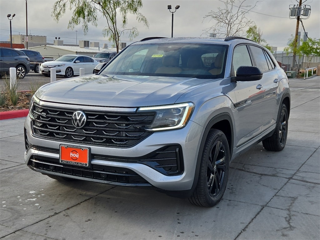 New 2025 Volkswagen Atlas Cross Sport 2.0T SEL R-Line Black SUV