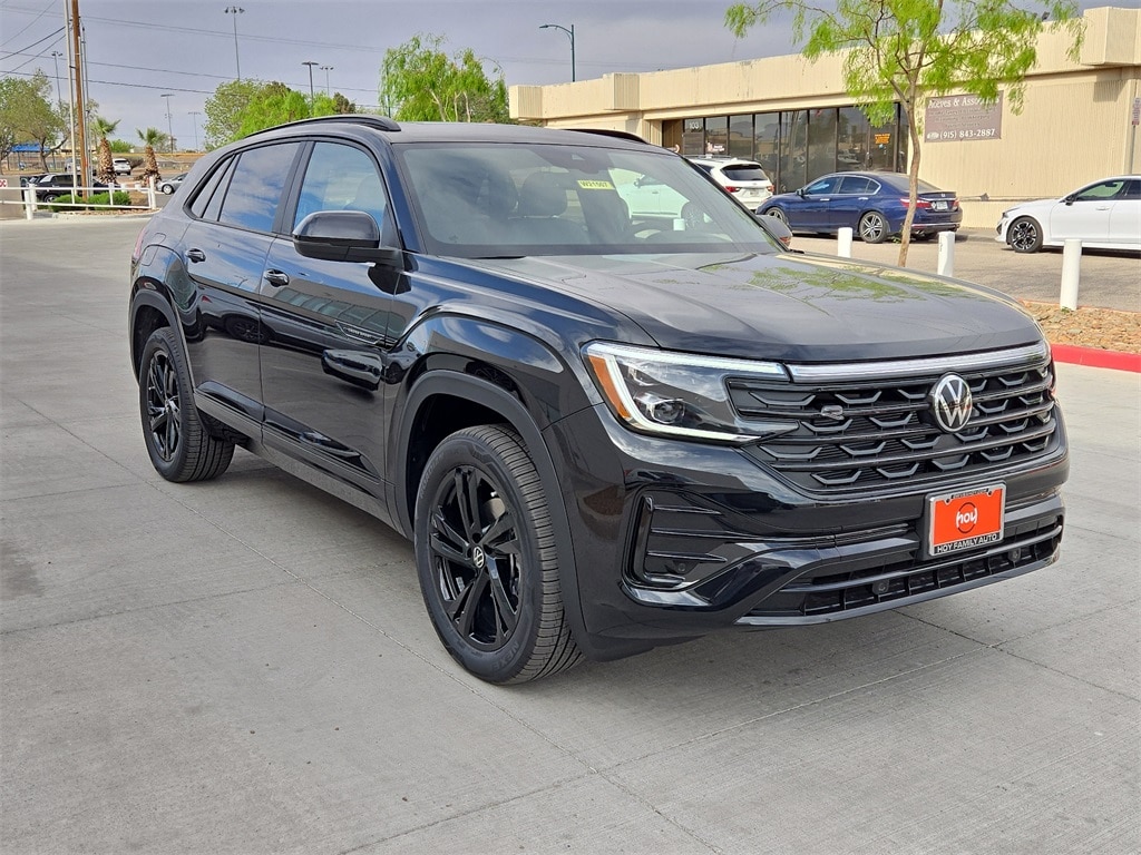 New 2025 Volkswagen Atlas Cross Sport 2.0T SEL R-Line Black SUV