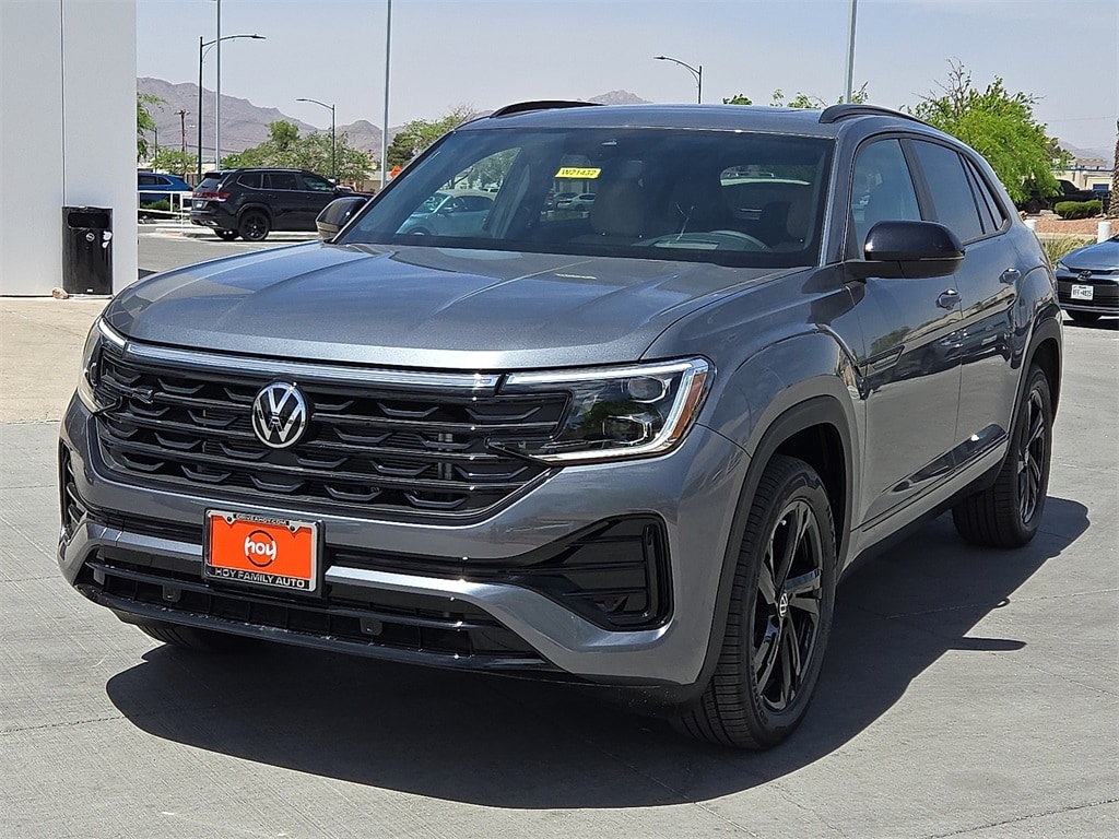 New 2025 Volkswagen Atlas Cross Sport 2.0T SEL R-Line Black SUV