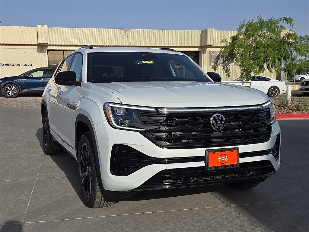New 2025 Volkswagen Atlas Cross Sport 2.0T SEL R-Line Black SUV