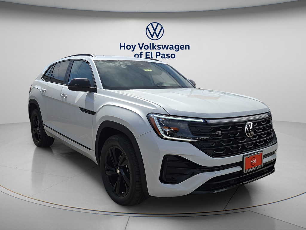 New 2026 Volkswagen Atlas Cross Sport SEL R-Line Black