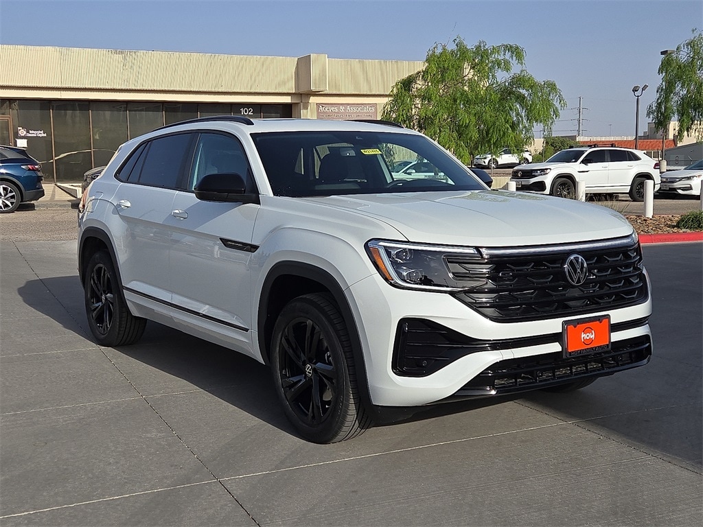 New 2025 Volkswagen Atlas Cross Sport 2.0T SEL R-Line Black SUV