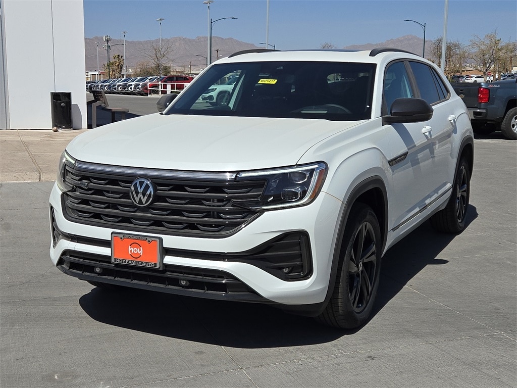 New 2025 Volkswagen Atlas Cross Sport 2.0T SEL R-Line Black SUV