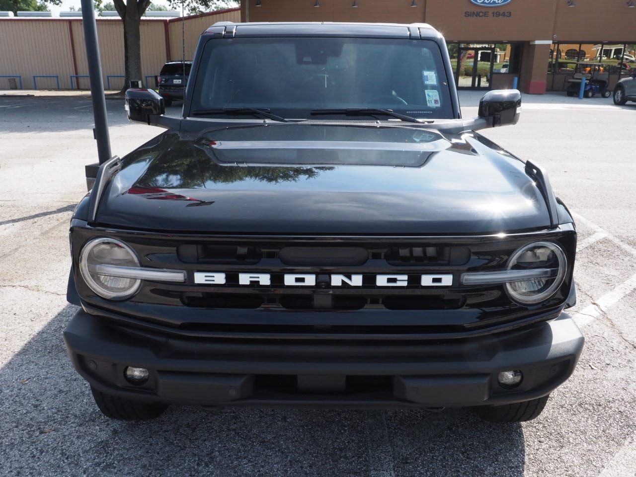 Used 2023 Ford Bronco 4-Door Outer Banks with VIN 1FMEE5BPXPLA94472 for sale in Lafayette, LA