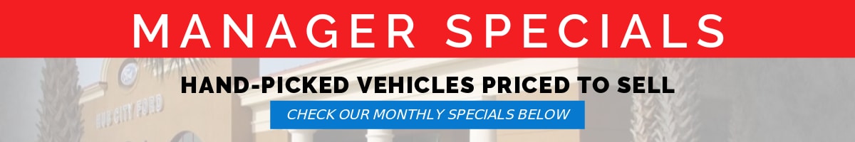 New Ford Car, Truck & SUV Specials in Lafayette, LA | Hub City Ford